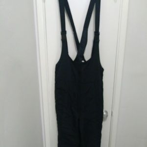 Ski Pants..bib overalls black sz xl